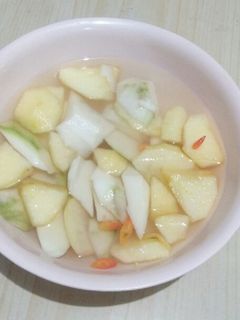 Foto resep Asinan mangga muda + apel