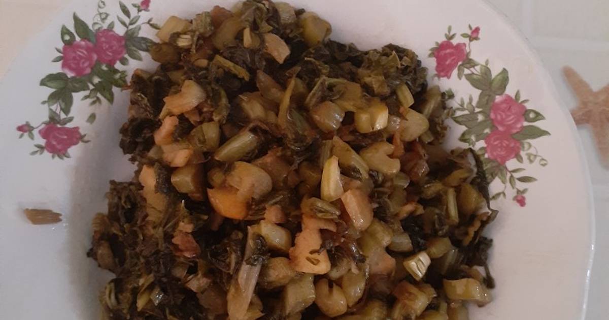 Resep Ham choi / sawi pahit asin oleh Novi Candra Cookpad
