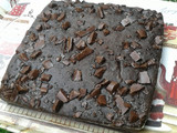 Vegan: Brownie de chocolate