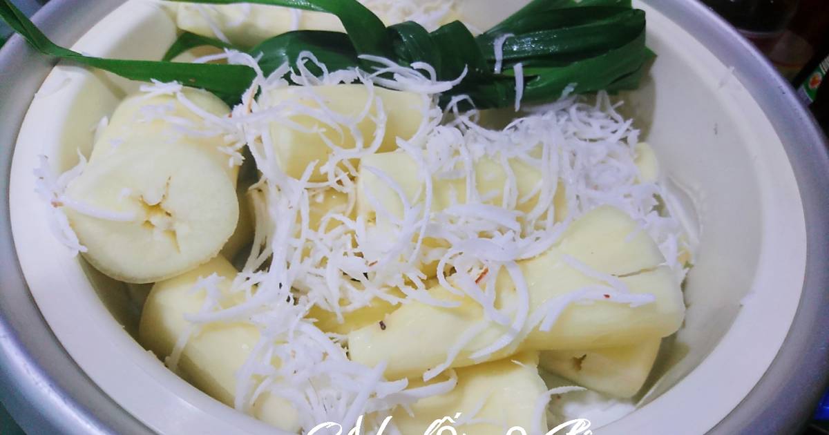 Cách Làm Món Khoai Mì Hấp Lá Dứa Cốt Dừa Của Quân Nguyễn - Cookpad