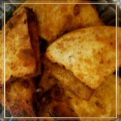 A picture of Pocket pizza fry.