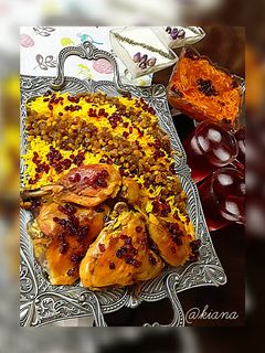 عکسی از دستور ❤مچبوس مرغ (پلو کویتی)🤤😍