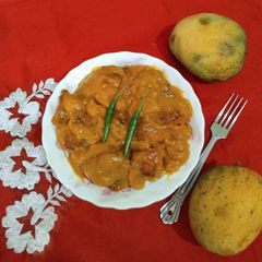 A picture of Mango Chicken.
