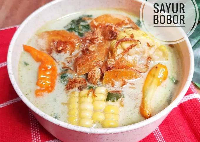 Langkah Mudah untuk Membuat Sayur bobor, Lezat Sekali