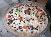 Una foto de tarta nutela