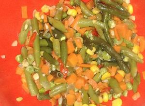 Foto resep Tumis Sayuran jagung, buncis & kacang polong