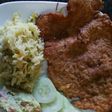 Chicken milanesa