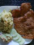 Chicken milanesa