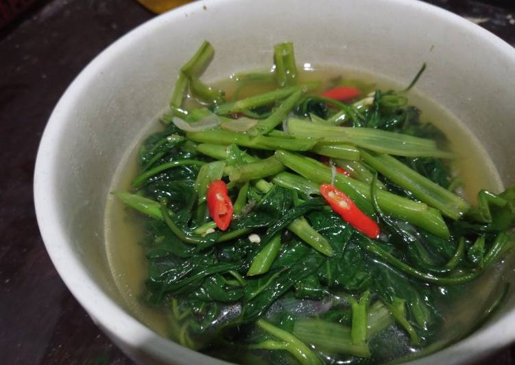 Resep Tumis kangkung Jadi, Enak