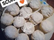 Una foto de scones dulces sin manteca