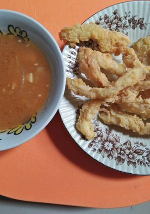 Foto resep Tempe jamur cryspy saus asam manis
