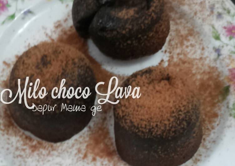 Milo Choco lava