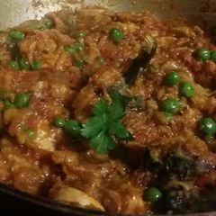 A picture of Baingan matar ka bharta.