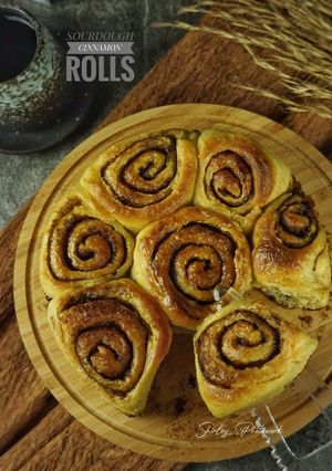 Foto resep SOURDOUGH CINNAMON ROLLS🌾