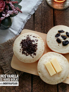 Foto resep Pukis Vanilla NCC versi bulat #pr_pukis