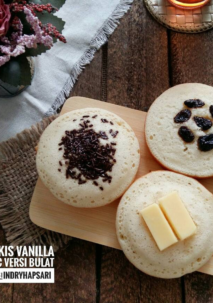 Foto resep Pukis Vanilla NCC versi bulat #pr_pukis