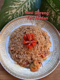 Foto resep Nasi Goreng Teri Medan