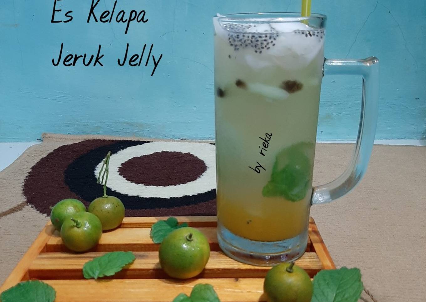 36. Es Kelapa Jeruk Jelly
