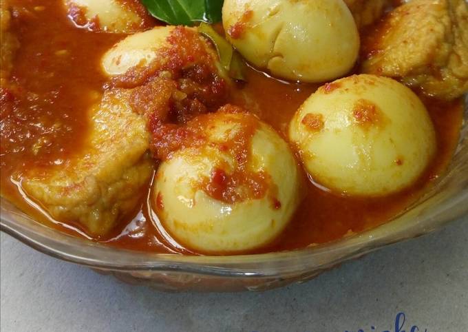 Yuk intip, Cara gampang memasak Telur tahu bumbu bali yang sesuai selera