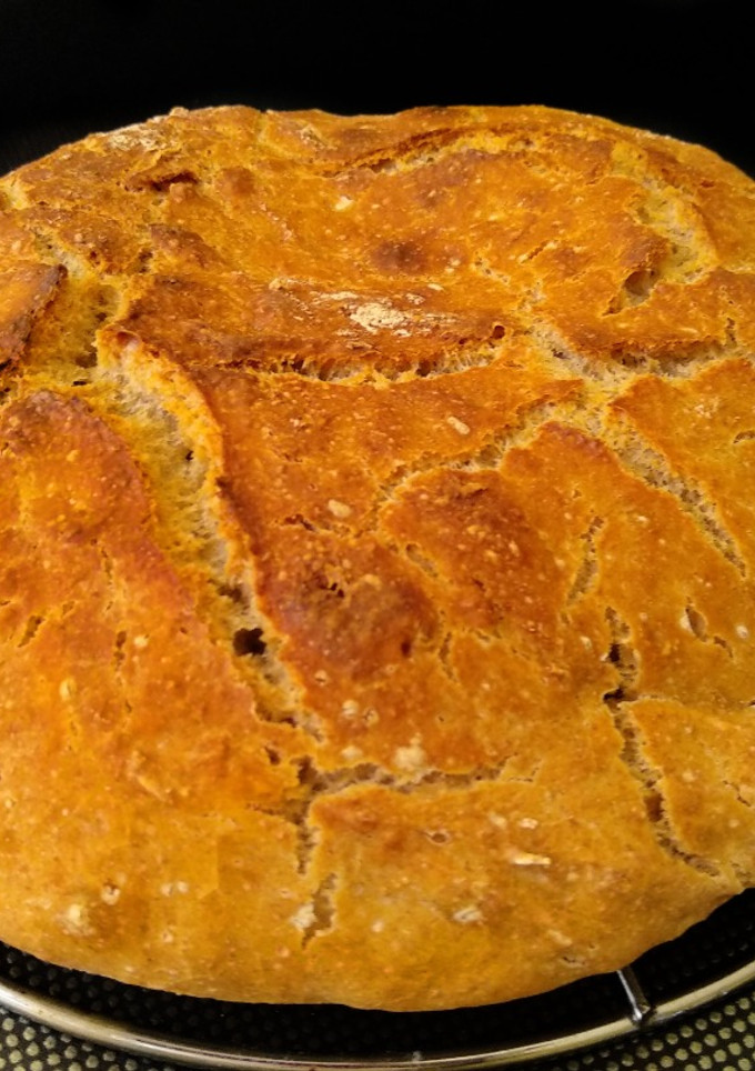 Una foto de Pan sin amasado🍞🥖