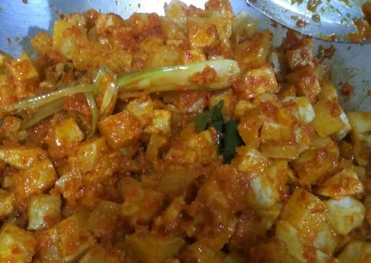 Resep Unik Resep sambal goreng kentang pedas Praktis Enak