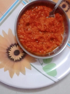 கார சட்னி (Kaara chutney recipe in tamil) செய்முறை முக்கிய புகைப்படம்
