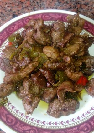 صورة لوصفة كبده اسكندراني