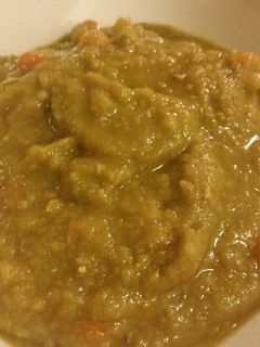 A picture of Slow Cooker Split Pea Soup.