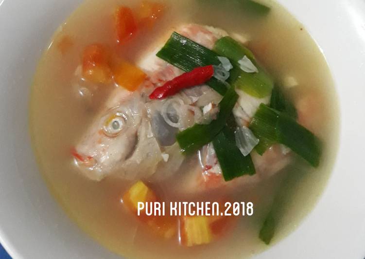 Resep Sup Ikan Nila Simple, Enak