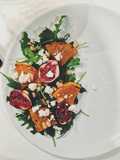 Roasted Fig, Butternut Squash & Feta Salad