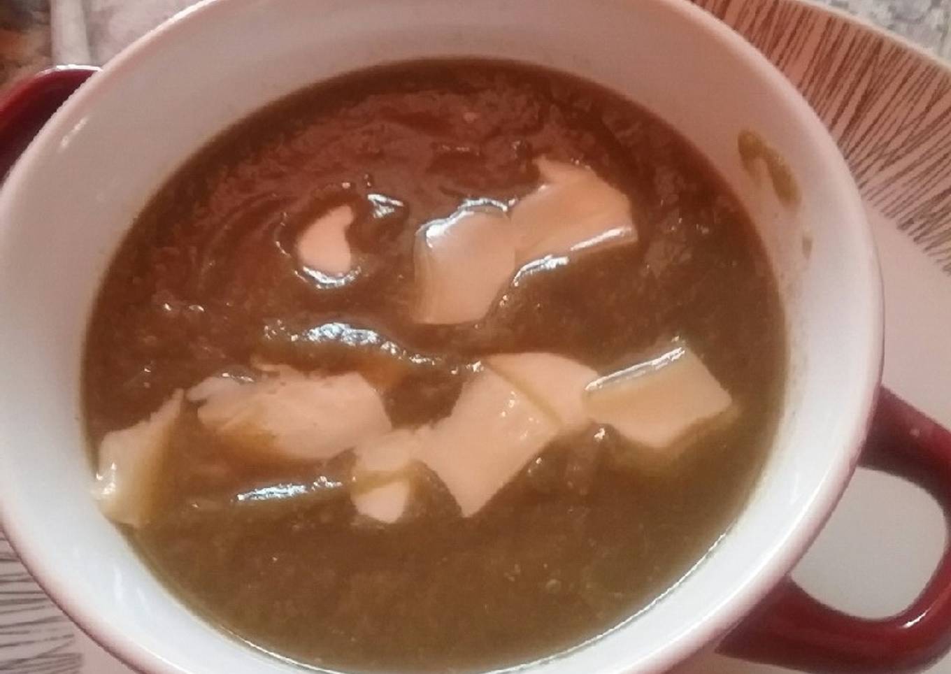 Sopa de verduras