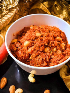 காரட் ஹால்வா செய்ய எளிதாக செய்முறை முக்கிய புகைப்படம்