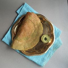 A picture of Moong Sprout Dosa.