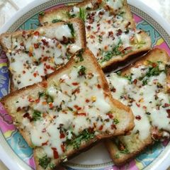 Cheese Garlic bread A picture of Cheese Garlic bread.