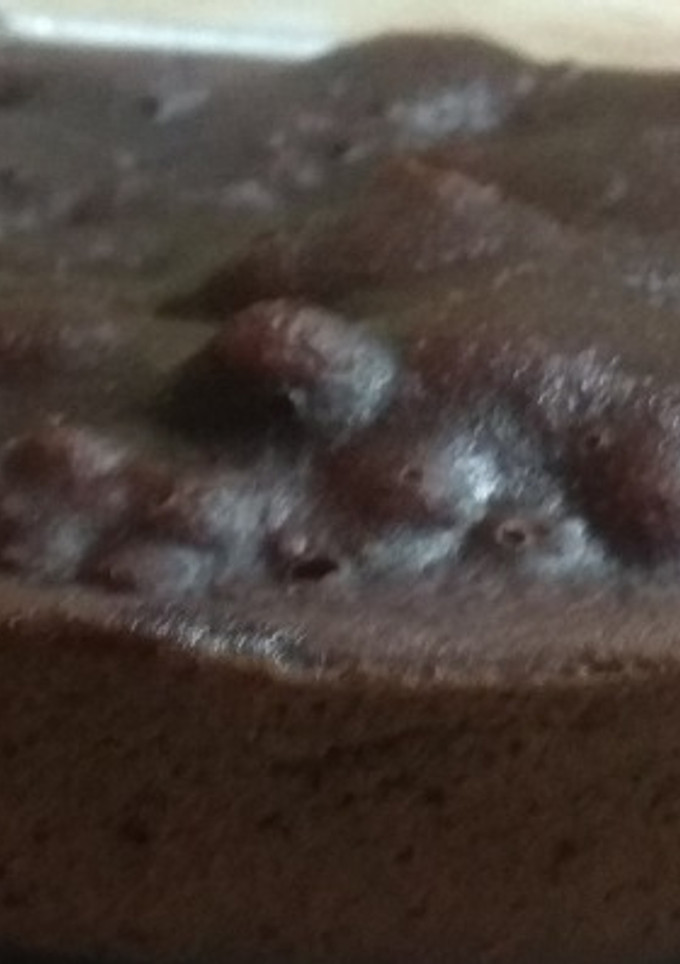 Una foto de Torta húmeda de cacao (sin gluten)