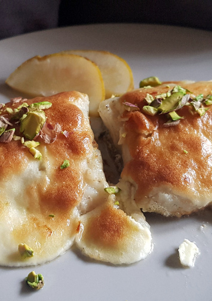 Una foto de Bacalao con Mayonesa de Pera