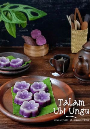 Foto resep Talam Ubi Ungu