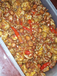 Foto resep Sambal teri kacang tempe