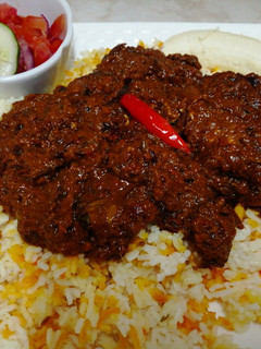 A picture of Fish Biryani /Biriani ya samaki.