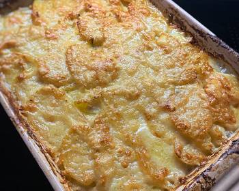 Fresh, Serving Recipe Dauphinois Potatoes Delicious Perfect