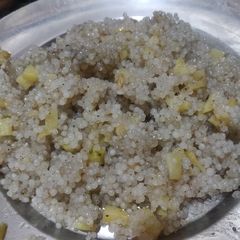 A picture of Sabudana khichdi.