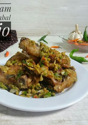 Foto resep Ayam Sambal Ijo