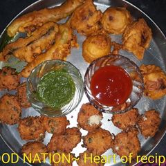 A picture of Pakoras.