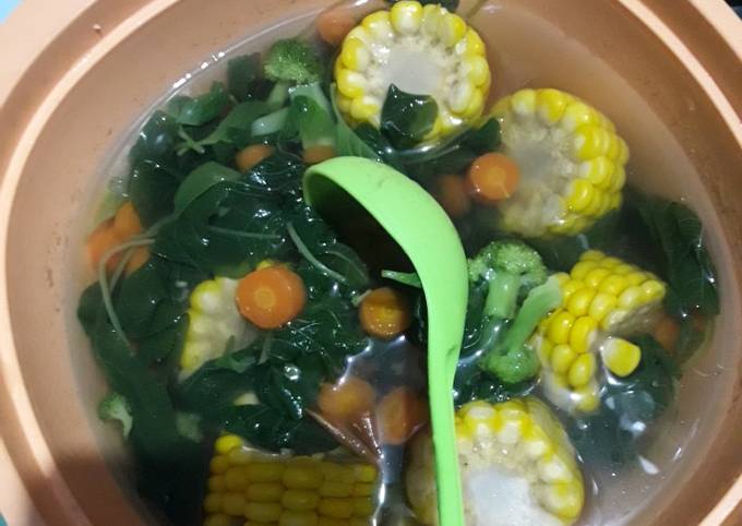 Resep Sayur Bening Bayam Brokoli Oleh Putri Darsari Cookpad