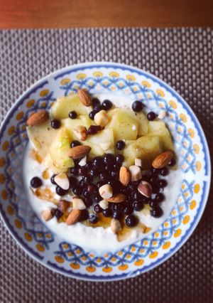 Una foto de Porridge a la Colombiana :) ojuelas de avena y más
