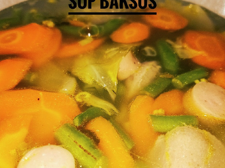 Resep: Sayur Sop Baksos Menu Enak