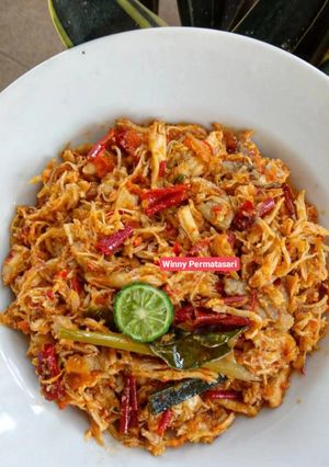 Foto resep Ayam Suwir Rica-Rica