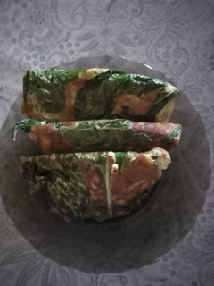Mángoldos, cukkini palacsinta😀 recept fotója