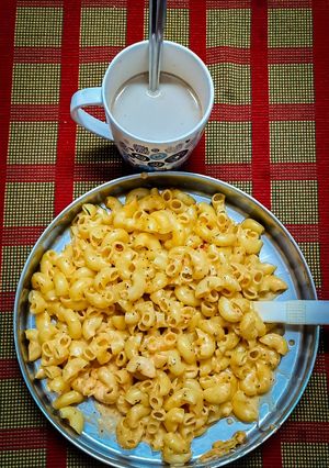 A picture of Cheese Macaroni.