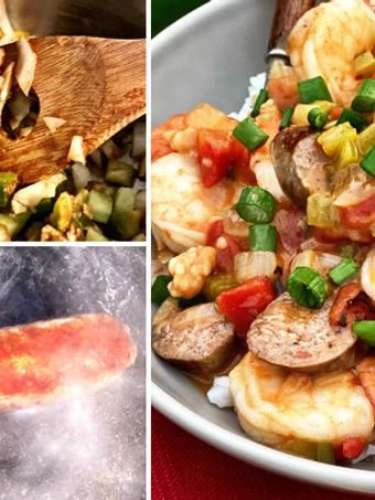 Recipe Wagyu Beef Cajun Sausage Gumbo the Delicious Makes you drool